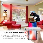Câmera Babá Eletrônica Wi-Fi com Áudio Bidirecional, Visão Noturna e Detecção de Movimento – Monitoramento Inteligente para Bebês e Pets, Bivolt, Acesso Remoto via App - Imagem 6
