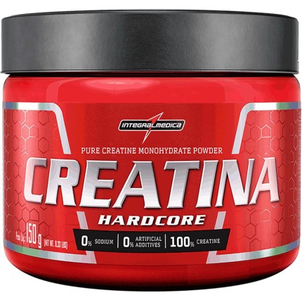 Integralmedica - Creatina em Pó Hardcore 100% Pura e Monohidratada - 150g