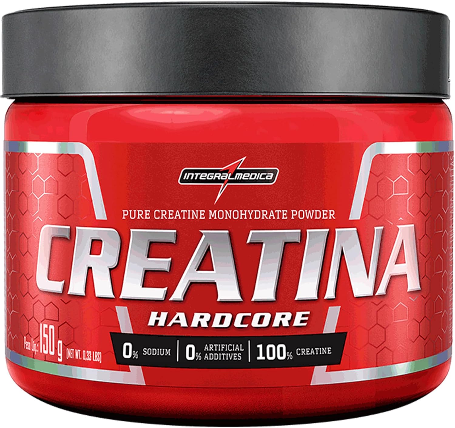 1774994132_Integralmedica-Creatina-em-Po-Hardcore-100-Pura-e-Monohidratada.jpg Integralmedica - Creatina em Pó Hardcore 100% Pura e Monohidratada - 150g