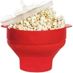 Balde Pipoca Pipoqueira Silicone Para Micro-ondas