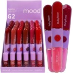 Batom e Gloss Líquido Duo LD10 HBF56910 Ruby Rose