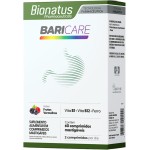 Bionatus, BariCare, Comprimidos mastigáveis, Suplemento alimentar, Vitamina B1 1,2mg + Ácido Fólico 400mcg DFE + Vitamina B12 2,4mcg + Cobre 900mcg Ferro 14mg, 60 comprimidos • 60 doses, Branco