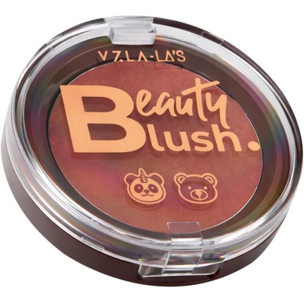 Blush Compacto Beauty Blush Red Mocha Vizzela + La's