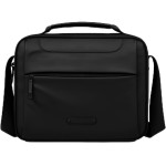 Bolsa Carteiro Masculina Impermeável Nylon Transversal Ombro Tiracolo 4 Bolsos Várias Divisórias