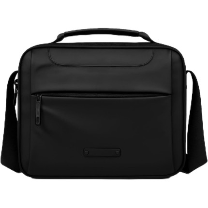 Bolsa Carteiro Masculina Impermeável Nylon Transversal Ombro Tiracolo 4 Bolsos Várias Divisórias