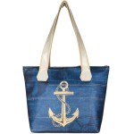 Bolsa Feminina Ancora Estampa Alto Relevo Magicc B-241