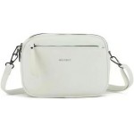 Bolsa Feminina De Ombro Transversal Tiracolo Ziper Basica Branca