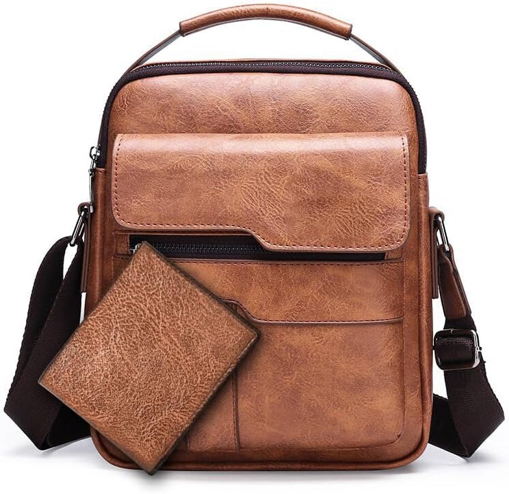 Bolsa-Masculina-Transversal-couro-PU-Carteira.jpg Bolsa Masculina Transversal couro PU + Carteira