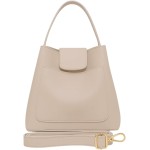 Bolsa Saquinho Transversal Com Divisórias Alça de Mão e Bolso Externo