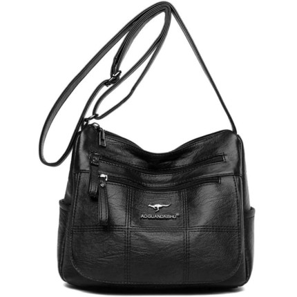 Bolsa Transversal Feminina Pequena, Espaçosa, Resistente para Passeio, Trabalho