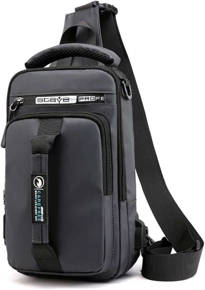Bolsa-Transversal-Masculina-com-Carregador-USB-Mochila-de-Ombro.jpg Bolsa Transversal Masculina com Carregador USB, Mochila de Ombro