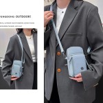 Bolsas transversais pequenas para mulheres, mini bolsas de celular carteiras de pulso bolsa de ombro bolsa de braço bolsa de viagem para mulheres e homens - Imagem 2