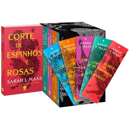 Box Corte de espinhos e rosas (Novas capas) - Acompanha marcadores