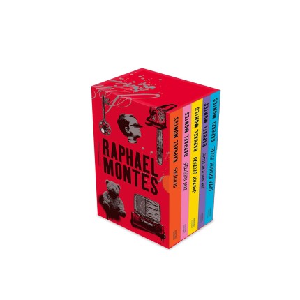 Box Raphael Montes: 5 romances