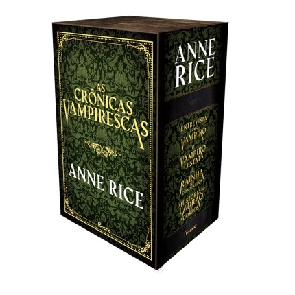 Box especial Crônicas Vampirescas – Anne Rice (4 livros capa dura)