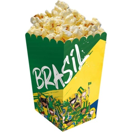 Brasil Pipoqueira Grande c/8 - Festcolor