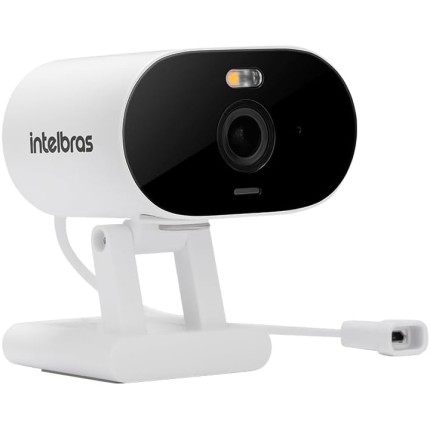 Câmera Externa Inteligente Full HD Wi-fi Full Color iME 500 Branco Intelbras