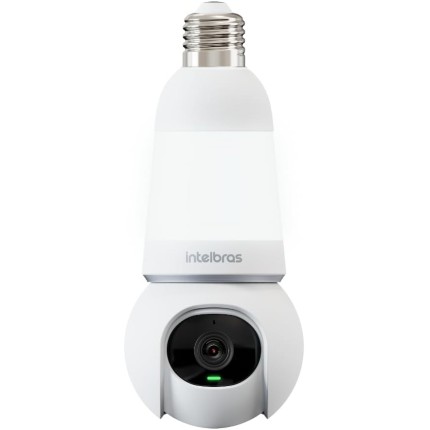 Câmera Inteligente iM6 com Conector E27 e Sensor Autotracking Intelbras