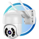 Câmera de Segurança Ip Wifi Hd 1080p A8 Câmera Icsee Visão Noturna Infravermelho Externa Prova D'água