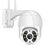 Câmera de Vigilância Externa IP Prova Dágua Infravermelho e Conexão Wi-Fi para Segurança