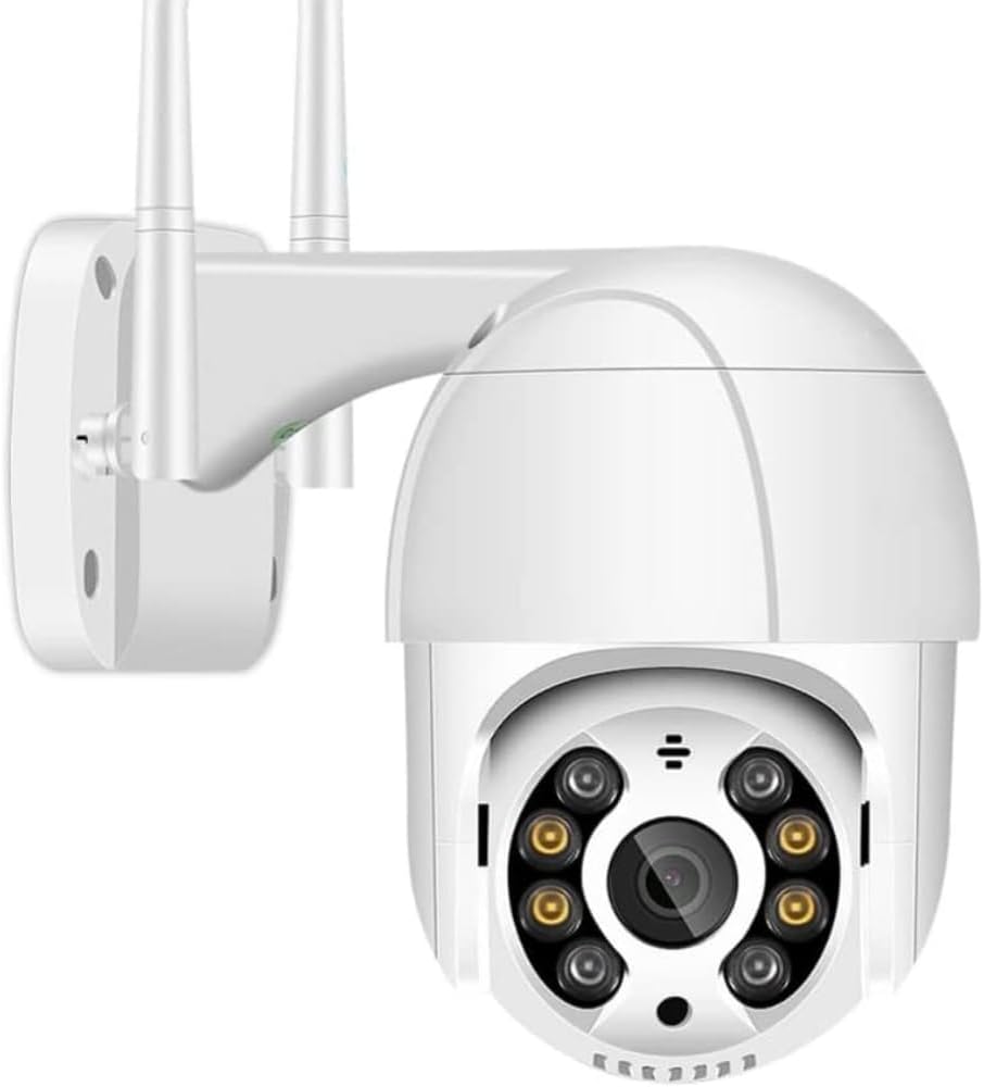 Camera-de-Vigilancia-Externa-IP-Prova-Dagua-Infravermelho-e-Conexao.jpg Câmera de Vigilância Externa IP Prova Dágua Infravermelho e Conexão Wi-Fi para Segurança