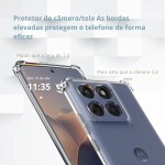 Capa Capinha Anti Impacto Transparente Para Moto Edge 60 Pro Tela de 6.7 Polegadas - (Hard Glass Store) - Imagem 2