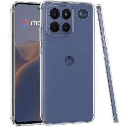 Capa Case PREMIUM TPU Transparente Compatível Motorola Moto Edge 60 e Moto Edge 60 Fusion Anti Impacto Shock Choque Alta Proteção