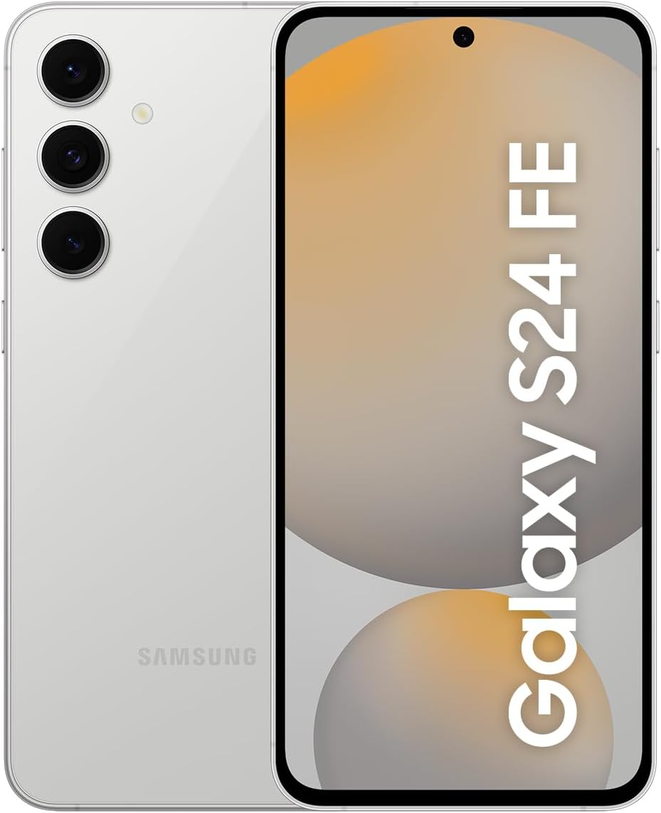 Celular-Samsung-Galaxy-S24-FE-5G-256GB-8GB-RAM-Tela.jpg Celular Samsung Galaxy S24 FE 5G 256GB 8GB RAM Tela 6.7" Câm. Tripla 50+12+8MP Frontal 10MP, Galaxy AI - Cinza