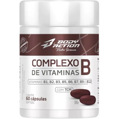 Complexo B - 60 Cápsulas - Body Action