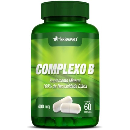 Complexo B. 60 Cápsulas - Herbamed, Herbamed