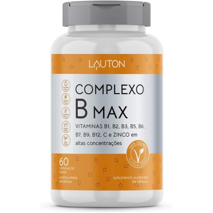Complexo B Max 60 Cps - Lauton