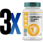 Complexo B Nutralín com Vitamina C e Zinco 60 Comprimidos 3un - Imagem 2