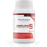 Complexo B Premium - Suplemento de Vitaminas B1, B2, B3, B5, B6, B7, B9 e B12 Metiladas - Vegano, Sem Glúten e Lactose - 60 Cápsulas - Montenegro Nutrition