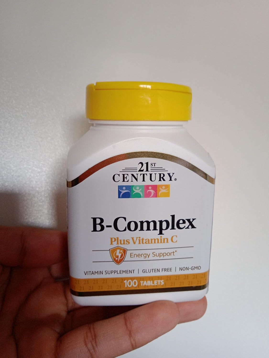 Complexo-B-Vitamina-C-100-Tabletes-21st-Century.jpg Complexo B + Vitamina C 100 Tabletes 21st Century