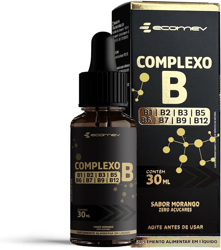 Complexo-B-em-Gotas-Sublingual-Vegano-30ml-Sabor-Morango.jpg Complexo B em Gotas Sublingual Vegano 30ml - Sabor Morango - Ecomev