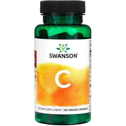 Complexo de Vitamina C Swanson Bioflavonóides 60Capsulas