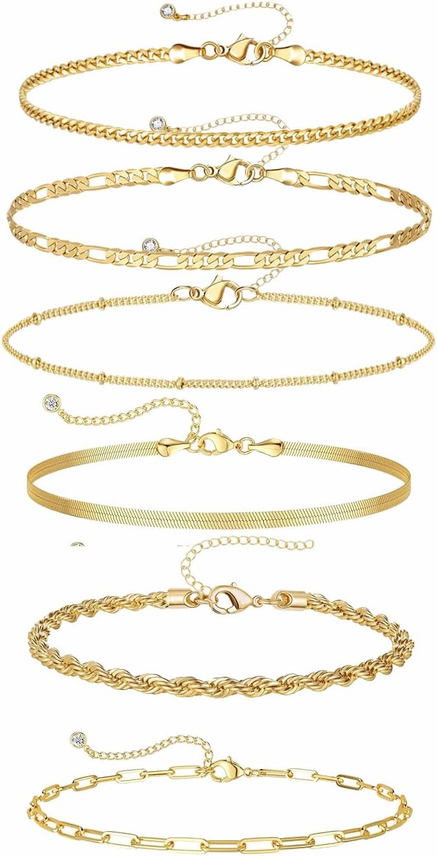 Conjunto-de-6-pulseiras-empilhaveis-banhadas-a-ouro-delicadas-joias.jpg Conjunto de 6 pulseiras empilháveis banhadas a ouro delicadas joias de ouro em camadas para mulheres