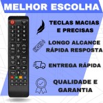 Controle Remoto Compatível com SAMSUNG TODOS OS MODELOS LCD LED 3D HDTV SmartHub Com Pilhas - Imagem 2