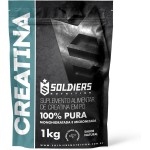 Creatina Monohidratada 1Kg - 100% Pura Importada - Soldiers Nutrition