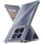 FIT IT Capa TPU Anti Impacto para Motorola Edge 60 Pro 5G, Capinha Anti-Shock com Bordas Reforçadas