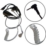 Fone De Ouvido De Silicone Entrada P1 Para Rádio Comunicador Walkie Talkie Motorola T210 T470 T38BR - Imagem 2
