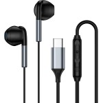 Fones de ouvido USB C com fio para Samsung Galaxy A16 5G A15 A14 A36 A35 S25 Ultra S24 FE S23 S22 S21 S20 A56 A55 A54 A53 Z Fold 7, fones de ouvido tipo C, fones de ouvido USBC com controle de volume