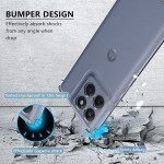 [GL CASES] Capa Moto Edge 60 Fusion Capinha Edge 60 Fusion Slim Clear Anti Impacto Reforçada Silicone Transparente Case motorola moto edge 60 fusion Anti Choque Com Proteção Para Câmera e Tela - Imagem 2