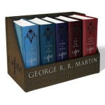 George R. R. Martin's a Game of Thrones Leather-Cloth Boxed Set (Song of Ice Andfire Series): A Game of Thrones, a Clash of Kings, a Storm of Swords, a Feast for Crows, and Adance with Dragons: 1-5