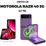 Gshield Capa Case Capinha Armorgear com Lateral Antiderrapante e Proteção Anti-impacto para Motorola Moto Razr 40, Preta - Imagem 2