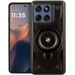 Gshield Capa Case Ringket Anti-impacto com Suporte Stand Anel Magnético Multifuncional para Motorola (Moto Edge 60/60 Fusion)