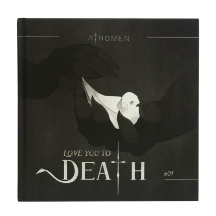 ILUSTRARIANE | Livro Capa Dura Love You To Death - Atnomen - Livro Ilustrado - Erotico - Romance com Monstros
