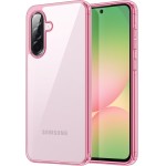 JETech Capa para Samsung Galaxy A56 5G, Case Estojo Protetora à Prova de Choque Não Amarela para Telefone, Capinha Parte Traseira do PC Rígida Anti-Riscos (Rosa)
