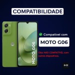 [KIT] Capa Capinha Anti-Impacto Premium Preto + Película de Vidro 3D para Motorola Moto G06 (CAPA + PELÍCULA DE PRIVACIDADE 3D) - Imagem 2
