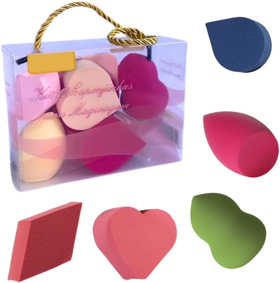 Kit-11-Esponjas-Facial-Para-Maquiagem-Multifuncional-1-Suporte.jpg Kit 11 Esponjas Facial Para Maquiagem Multifuncional + 1 Suporte